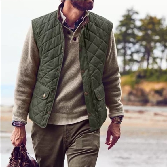 Barbour Kensington Gilet Mens Vest Size 